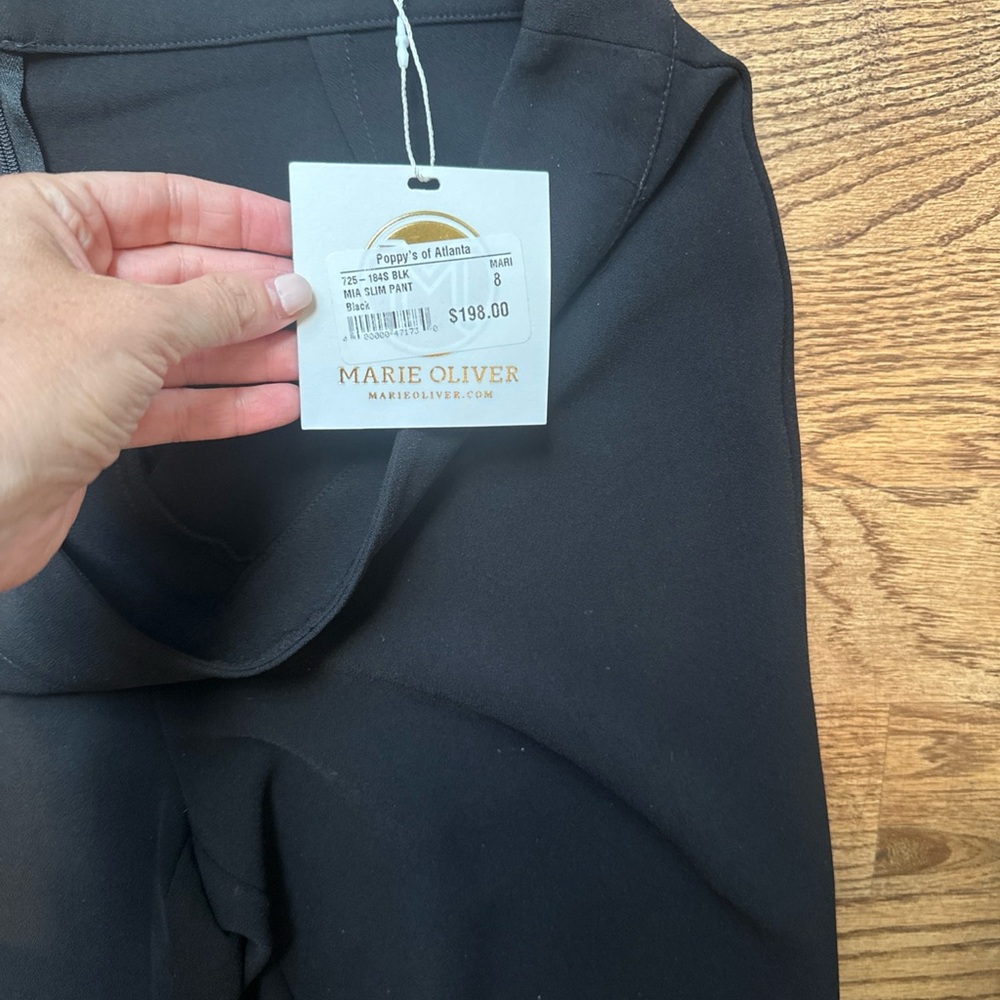 Marie Oliver Elegant Black Trousers